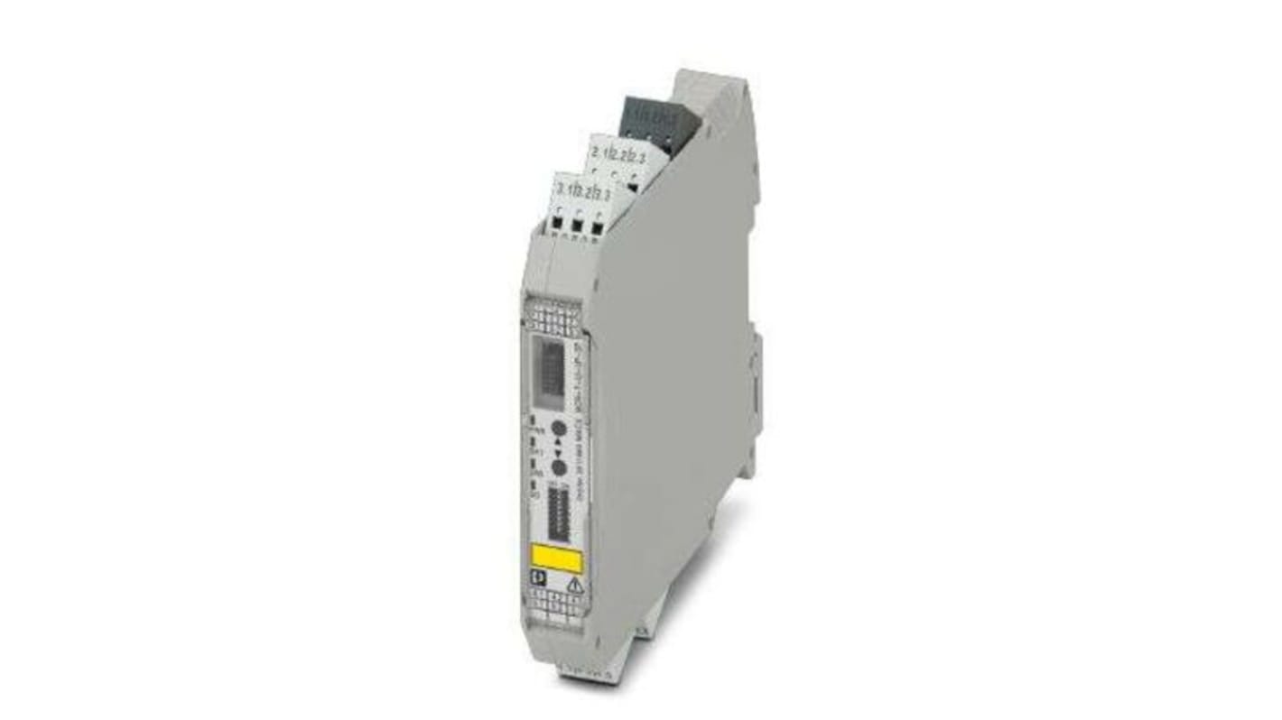 Phoenix Contact MACX MCR-T-UI-UP-SP Series Signal Conditioner, RTD, Potentiometer, Thermocouple, Voltage Input, Relay