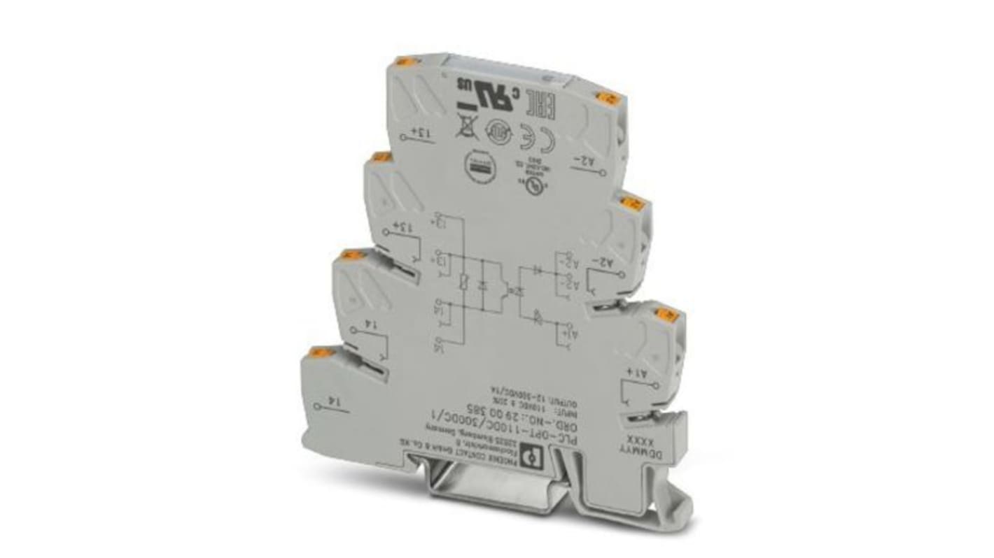 Polovodičové relé 1 A Lišta DIN 132 v DC PLC PLC-OPT-110DC/300DC/1