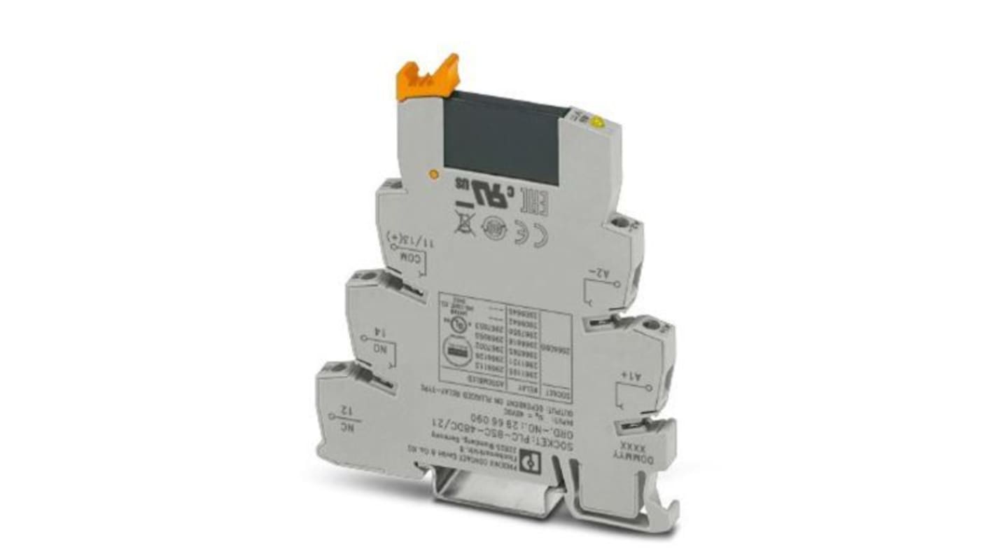 Phoenix Contact PLC-OSC Series Solid State Interface Relay, DIN Rail Mount