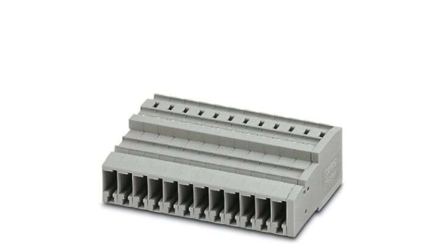 Phoenix Contact SC 4 Series Grey Combi Plug, 0.08 → 6mm², Spring Cage Termination