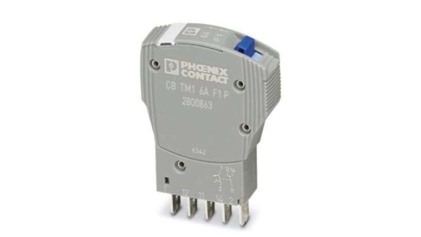 Interruttore termico Phoenix Contact CB, 1 polo poli, 6A, 50V cc