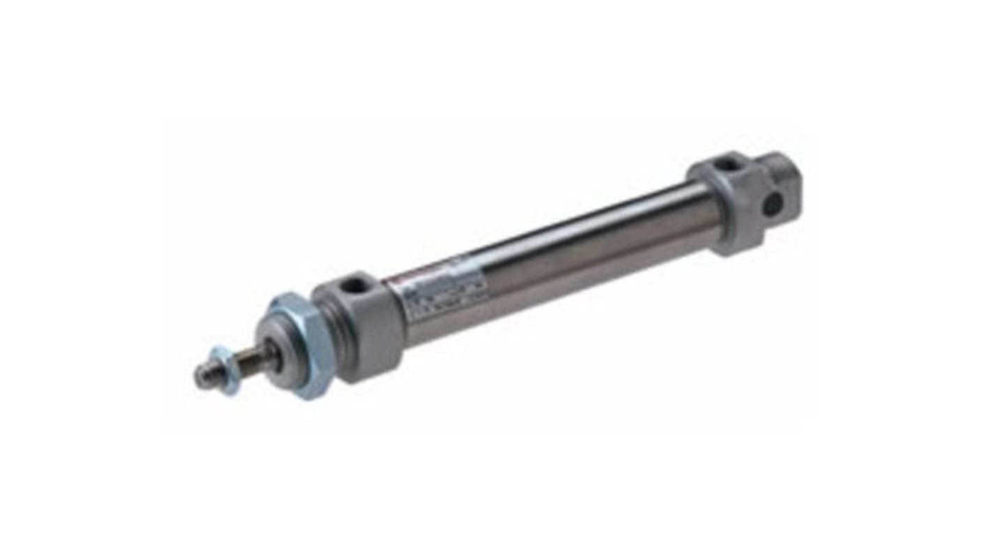 Norgren Pneumatic Roundline Cylinder - 10mm Bore, 25mm Stroke, RM/8000/M Series, Double Acting