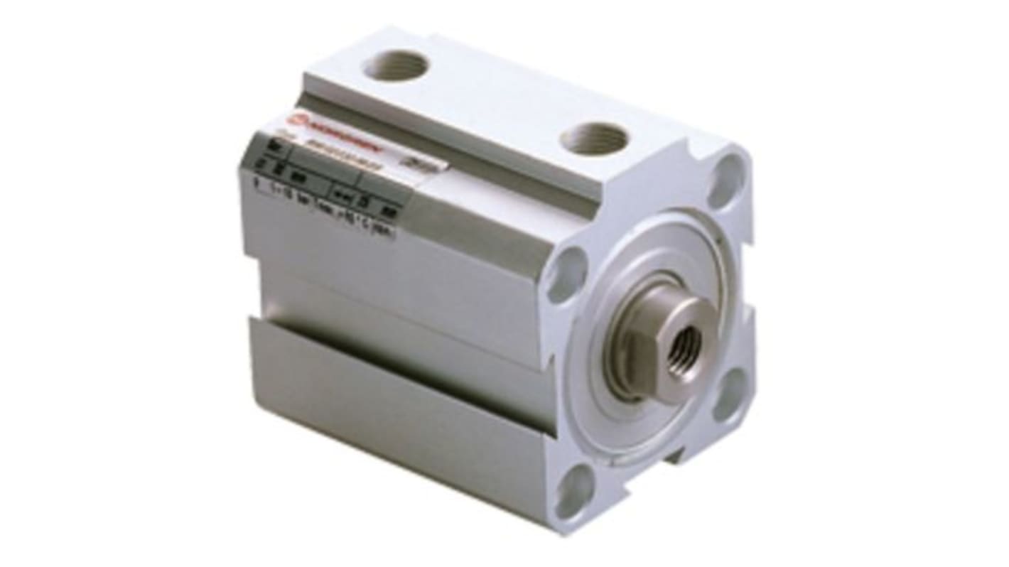 Norgren Pneumatic Compact Cylinder - 32mm Bore, 30mm Stroke, RM/92000/M Series, Double Acting