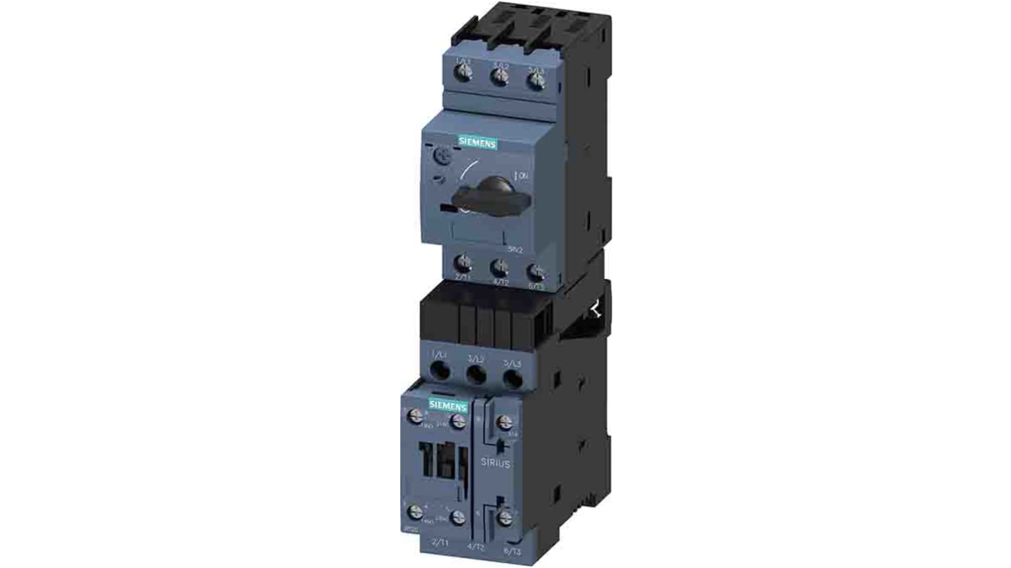 Arrancador directo Siemens SIRIUS, 15,5 A, 400 V ac, 7,5 kW, trifásico, IP20