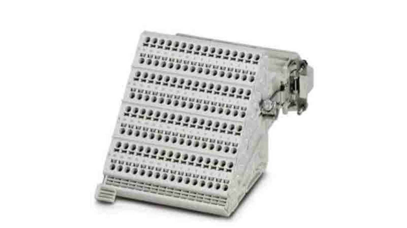 Phoenix Contact Terminal Adapter, 64 Way, 10A, Male, D64, Panel Mount, 250 V ac