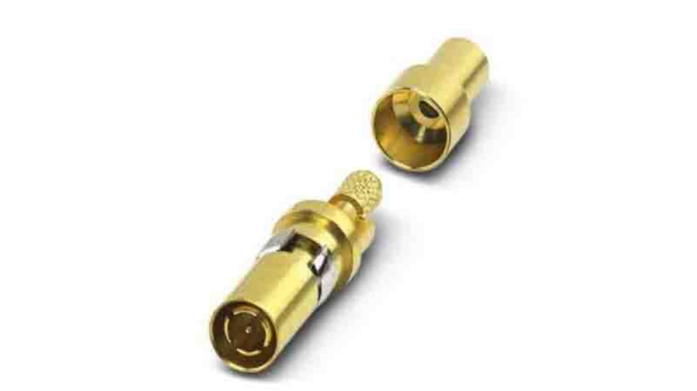 Contacto para conector industrial Hembra Phoenix Contact serie HC de Aleación de Cobre revestido de Oro