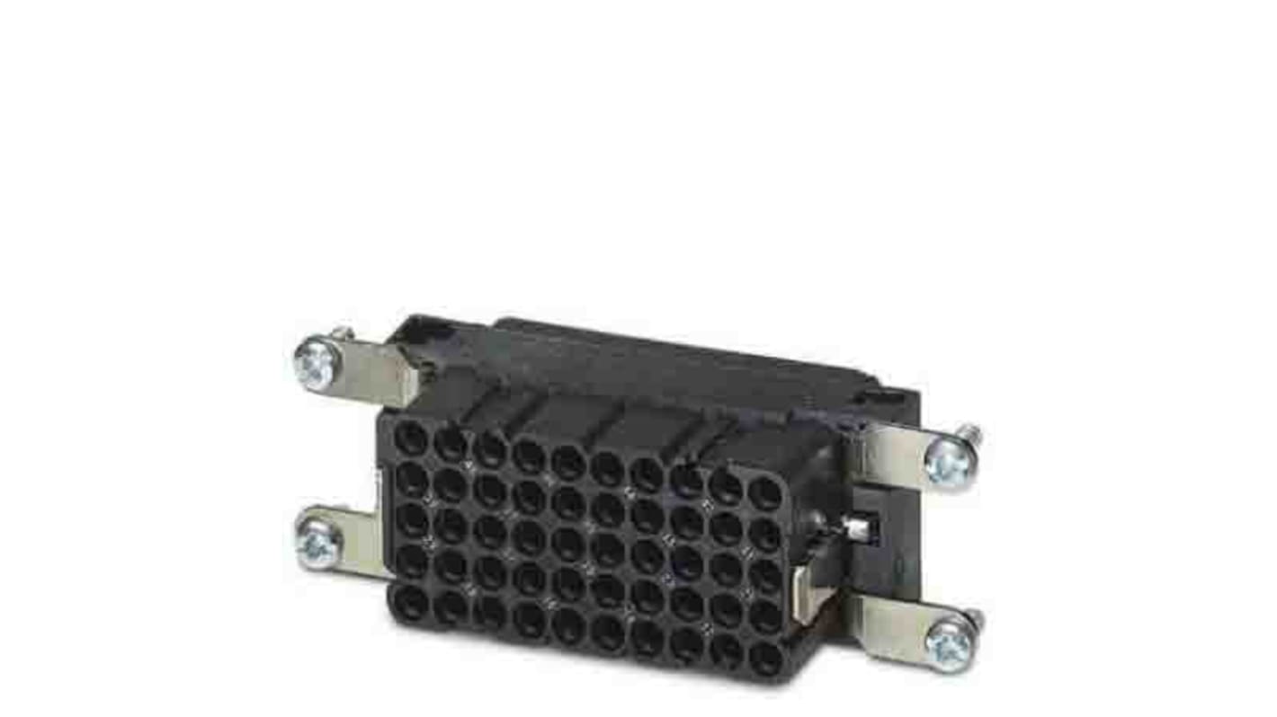 Inserto de conector de potencia Phoenix Contact Hembra, serie BU50, para usar con Conectores