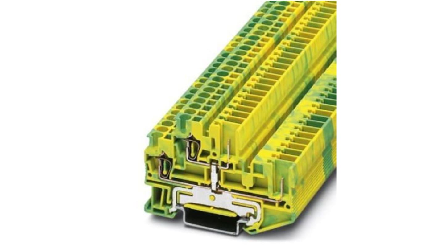 Phoenix Contact STTB 2.5/2PPE Series Double Level Terminal Block, 0.08 → 4mm²