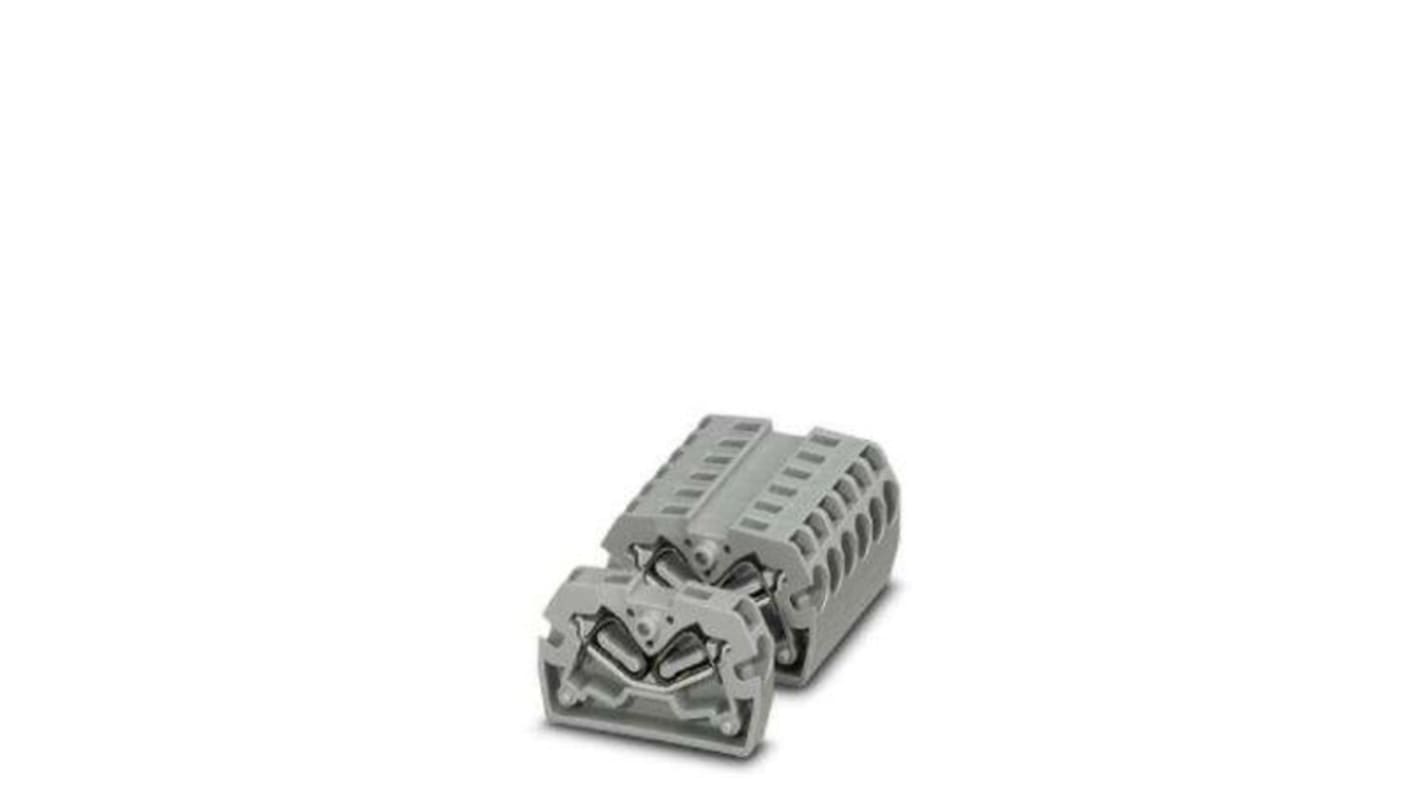 Phoenix Contact MSBV 2.5-M Series Grey Feed Through Terminal Block, 0.08 → 4mm²