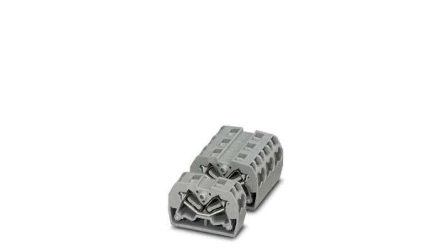 Phoenix Contact MSDBV 2.5-M Series Grey Feed Through Terminal Block, 0.08 → 4mm²