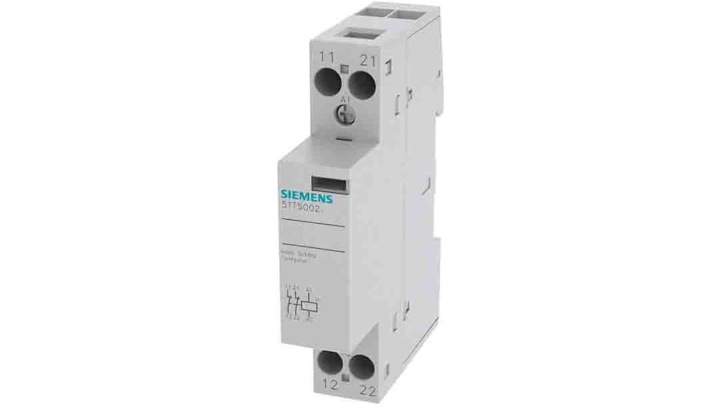 Siemens SENTRON Contactor, 24 V Coil, 2-Pole, 20 A, 1 kW, 2NC