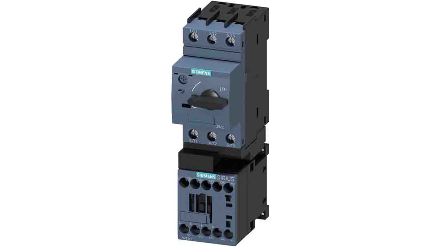 Siemens SIRIUS Direktstarter 1, 3-phasig 180 W, 690 V ac / 0,6 A