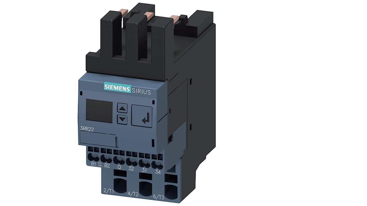 3RR22422FW30 Siemens Current Monitoring Relay, 3 Phase, SPDT RS