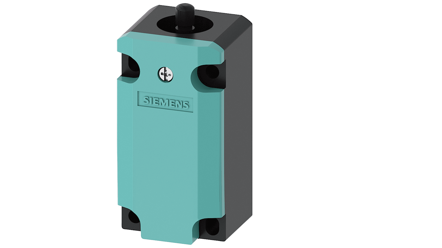 Siemens Plunger Limit Switch, 1NC/1NO, IP66, IP67, Metal Housing, 400V ac Max, 4A Max