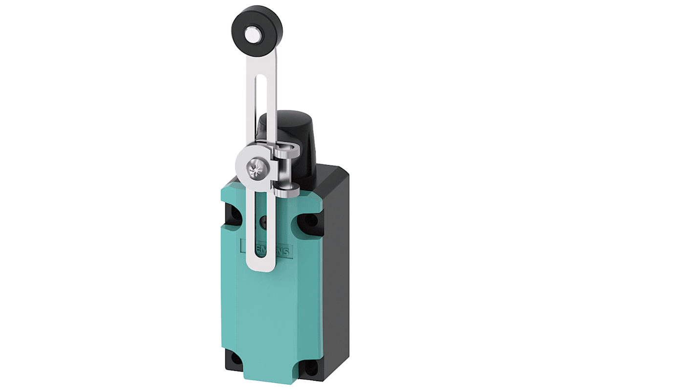 Interruttore di fine corsa Siemens, Rullo, 2NC/1NA, 400V, 4A, IP66, IP67