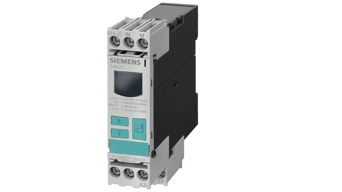 Relè di monitoraggio Corrente Siemens 3UG4621-1AA30 serie 3GU, SPDT