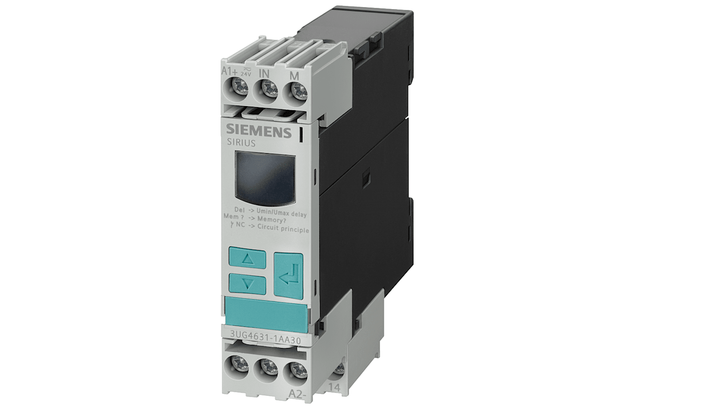 Relais de contrôle de tension Siemens série 3GU, 1 RT