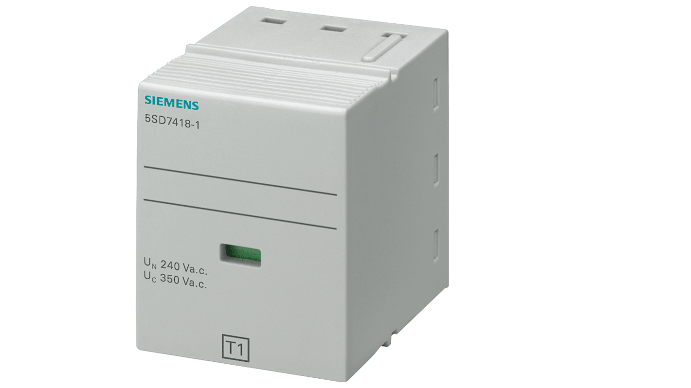 Siemens 1 Phase Surge Protector, Plug In Mount