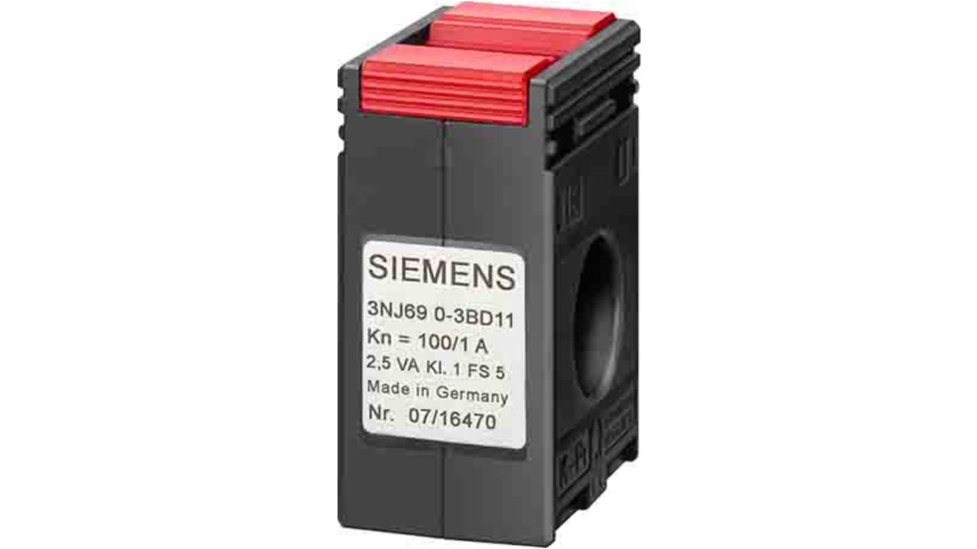 Transformador de corriente Siemens SENTRON, ratio: 200:5