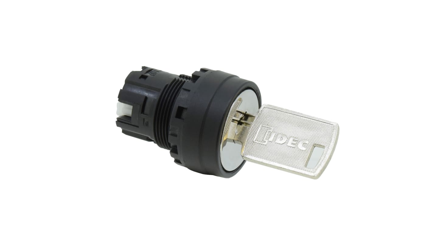 Cabezal de interruptor de llave YW1K-33D Idec, 3 Posiciones