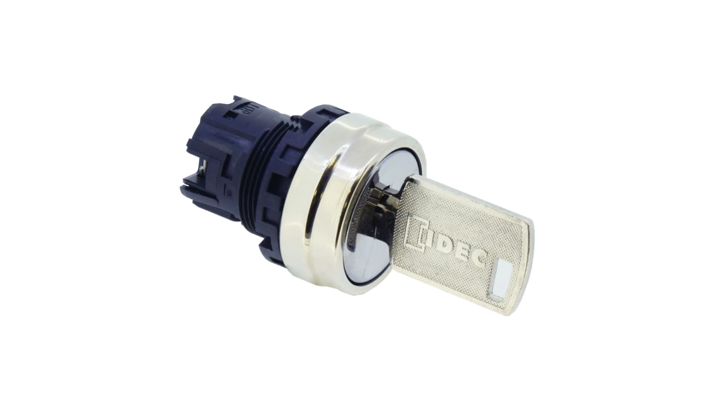 Idec YW4K 2-position Key Switch Head, Illuminated