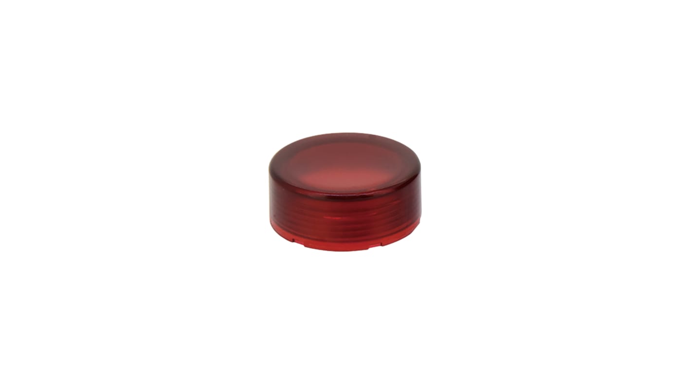 Lente pulsante Rotonda Idec YW9Z-L12R, colore Rosso, per uso con YW9Z