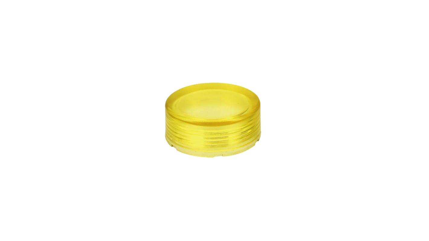 Lente pulsante Rotonda Idec YW9Z-L12Y, colore Giallo, per uso con YW9Z