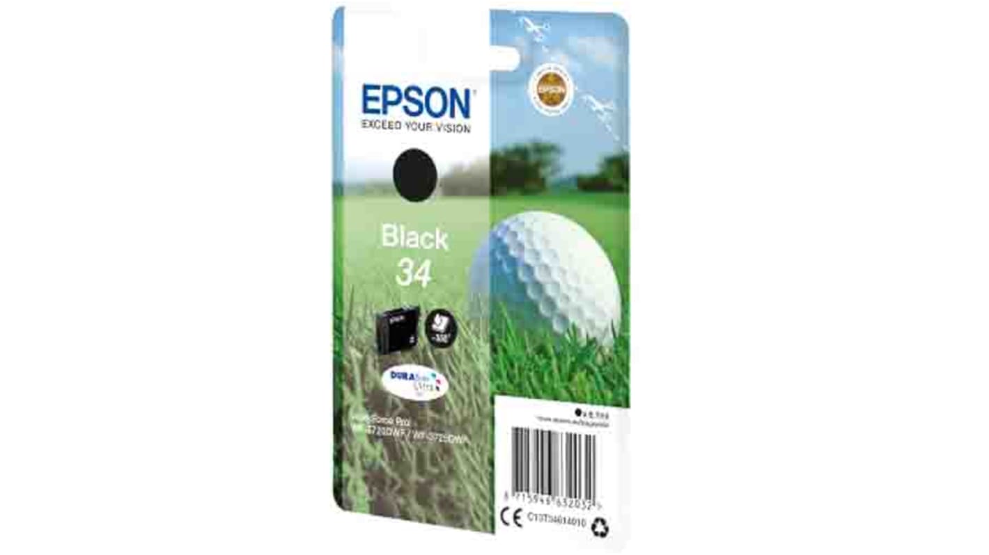 Epson C13T34614010 Black Ink Cartridge