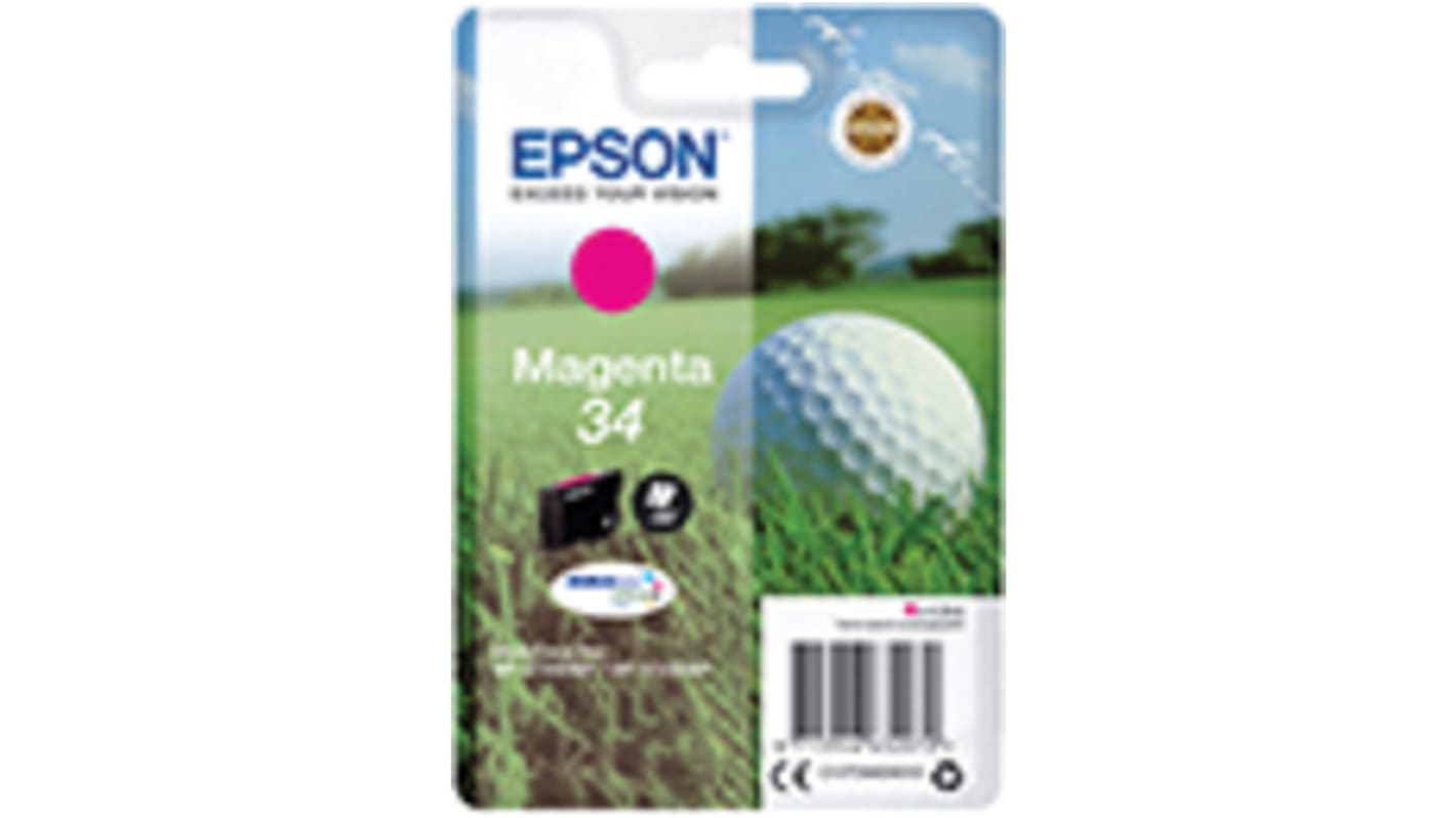 Epson C13T34634010 Magenta Ink Cartridge