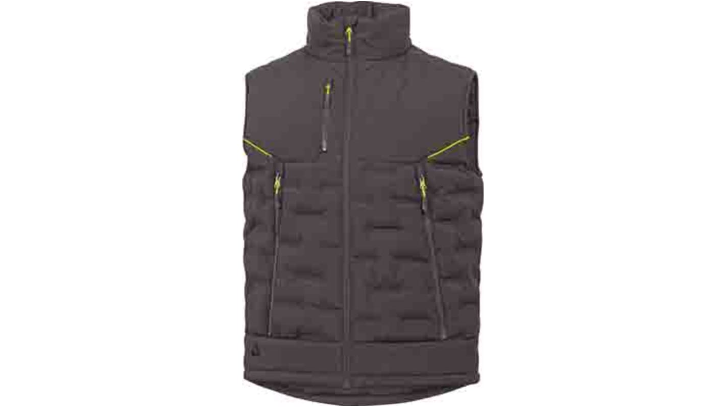 Bodywarmer Delta Plus Unisexe, Gris/Jaune, taille XXL, Résistant au froid