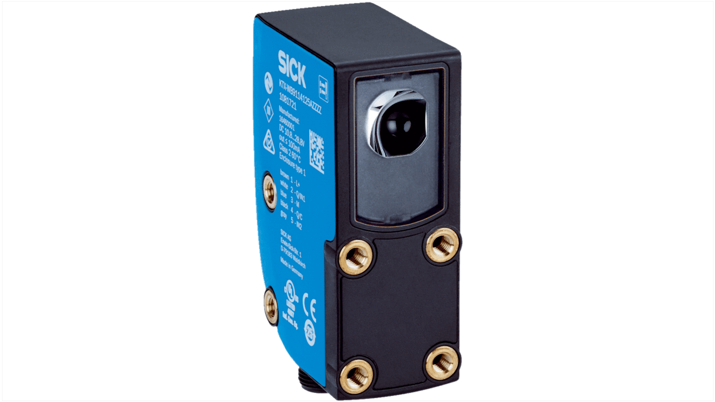 Capteurs de contraste 13 mm IO-Link, Push/PULL, 100 mA, 10 → 30 V c.c., IP67 KTX Prime