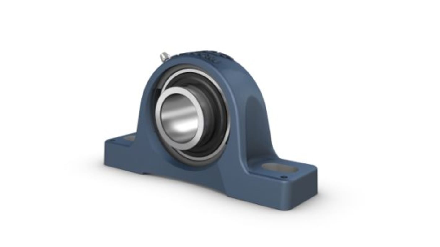 SKF SY 40 LF Stehlager aus Stahl x 203mm, Innen-Ø 40mm