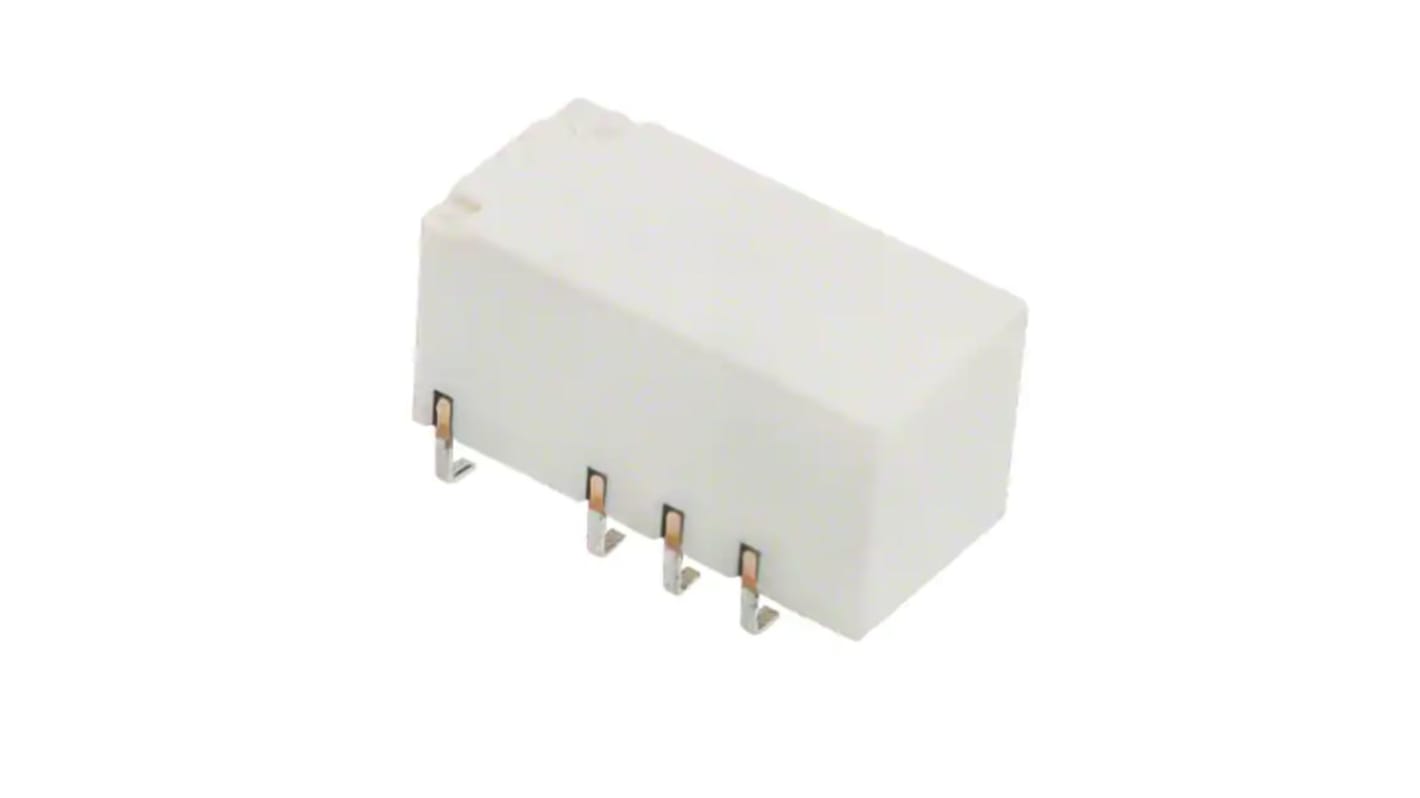 Omron Surface Mount Signal Relay, 24V dc Coil, 2A Switching Current, DPDT