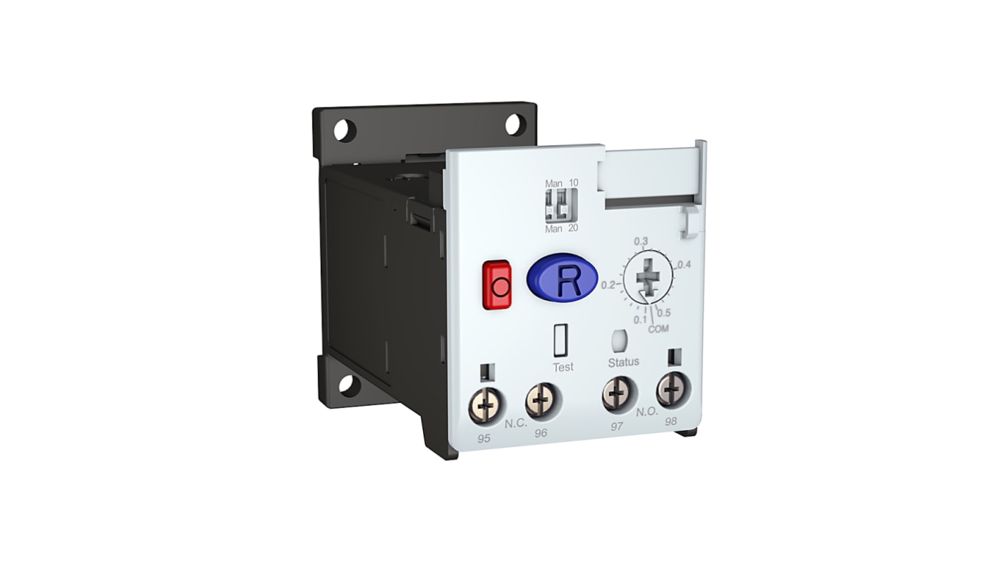 Relé de sobrecarga Rockwell Automation Bulletin, 1NC + 1NA, 3,2 → 16,0 A