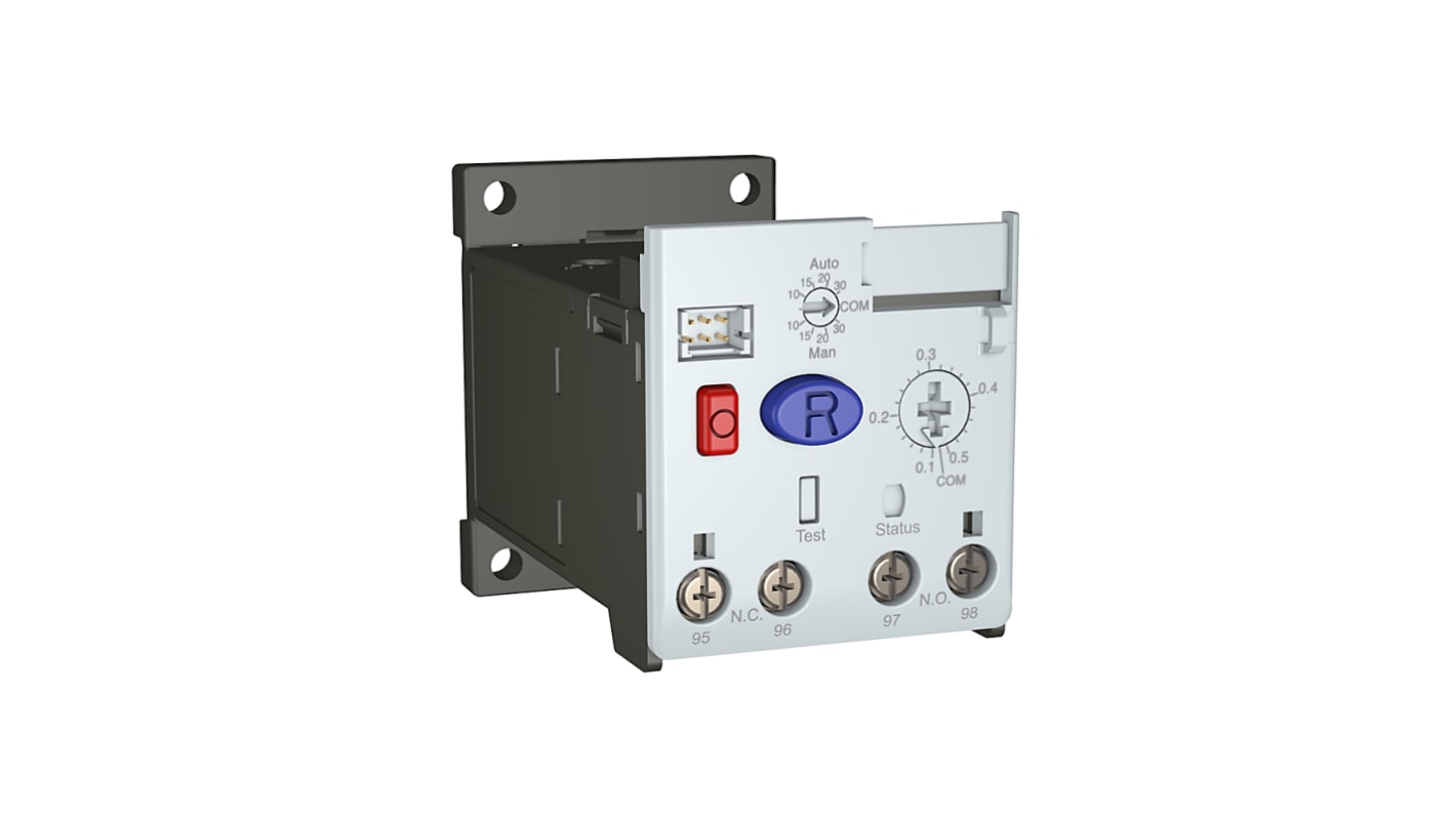 Rockwell Automation Overload Relay 1NC + 1NO, 3.2 → 16 A F.L.C, 16 A Contact Rating, 3P, Bulletin
