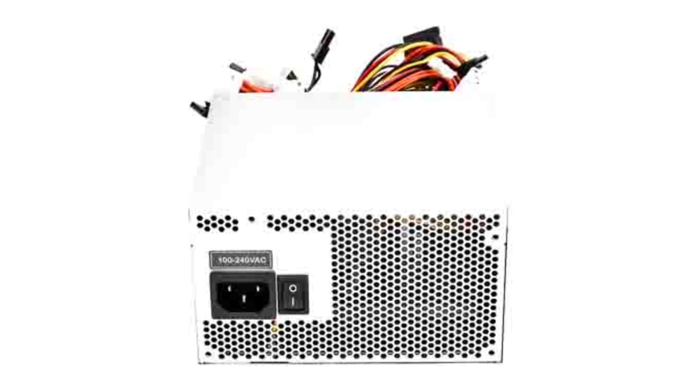 Seasonic ATX-Netzteil 600W 100 → 240V ac, 3.3V / 2.5 A, 24 A, 46 A, 800 mA, 5 Ausg.