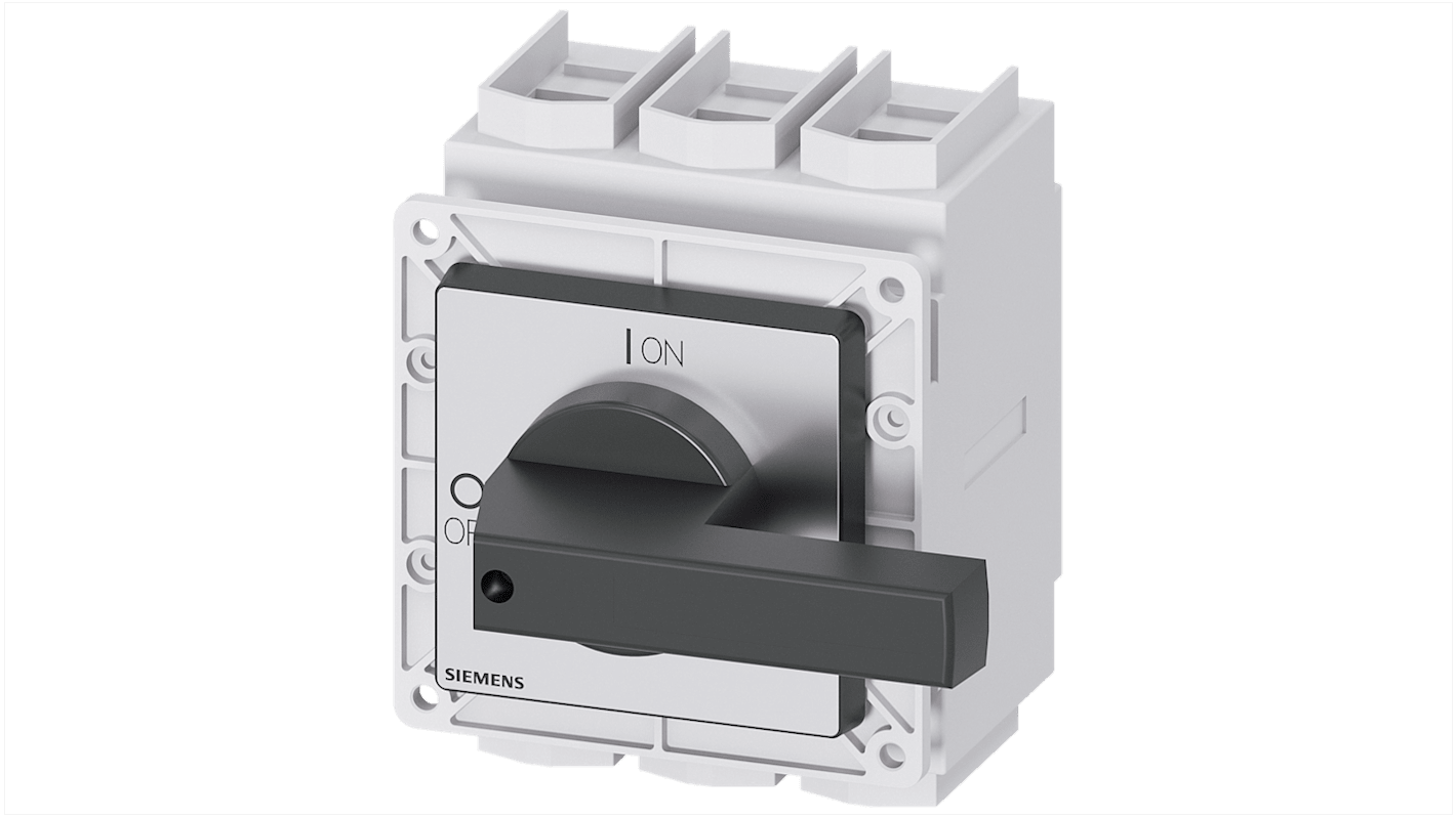 Siemens 3P Pole Isolator Switch - 160A Maximum Current, IP65