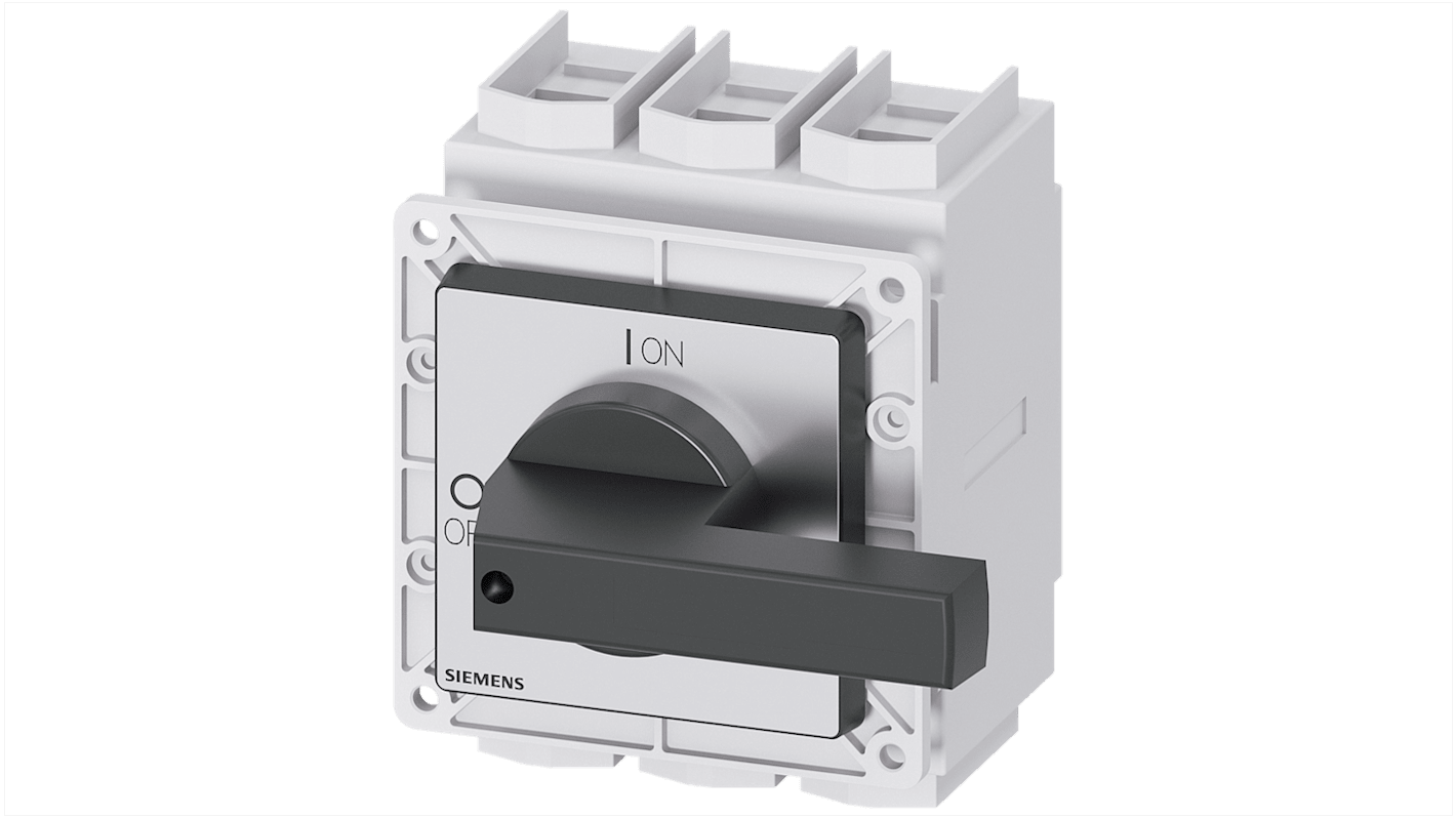 Interruptor seccionador, 3P, Corriente 160A, IP65 3LD2305-0TK11 SENTRON