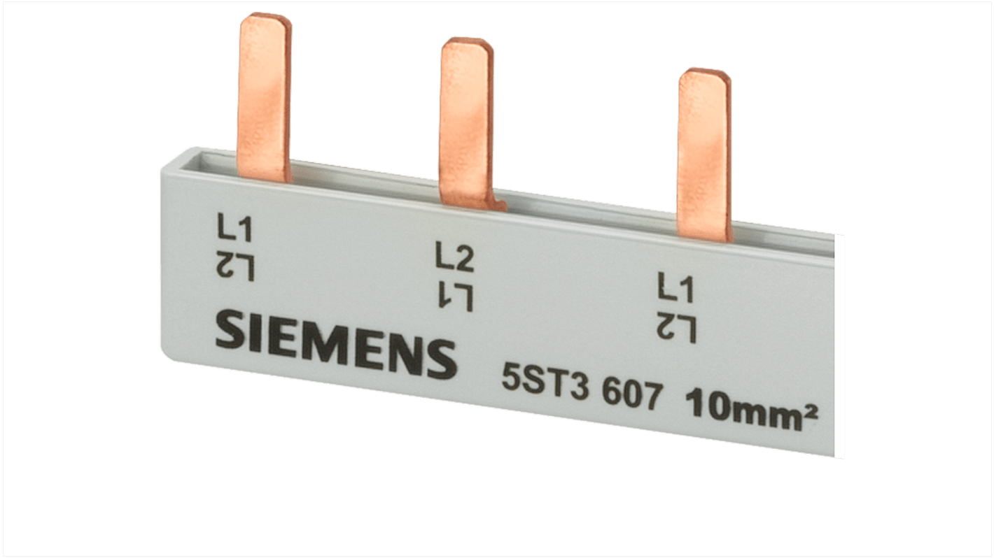 Barra di distribuzione 2 Siemens, passo 18mm SENTRON