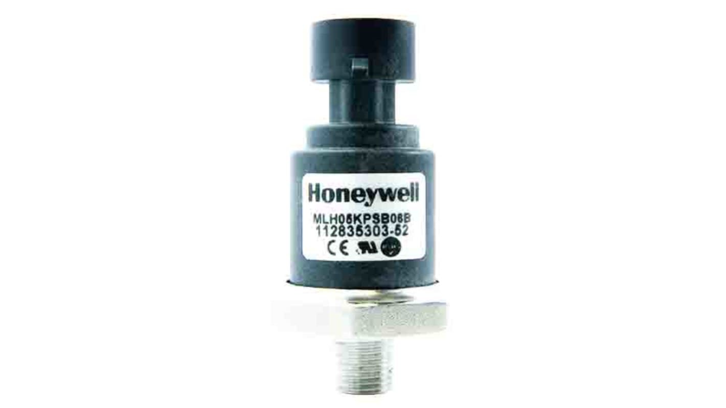 Sensor de presión absoluta Honeywell → 5000psi, 24 V, salida Regulable, para Gas, líquido, aceite, IP65