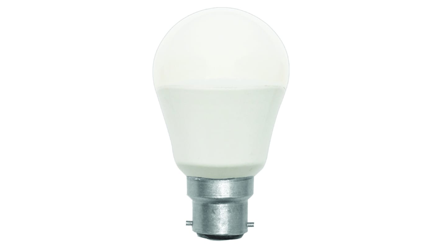 Bombilla LED Orbitec, LED LAMPS - ROUND G45 LOW VOLTAGE, 24 V, 4 W, casquillo B22, Blanco Cálido, 3000K, 370 lm, 25000h