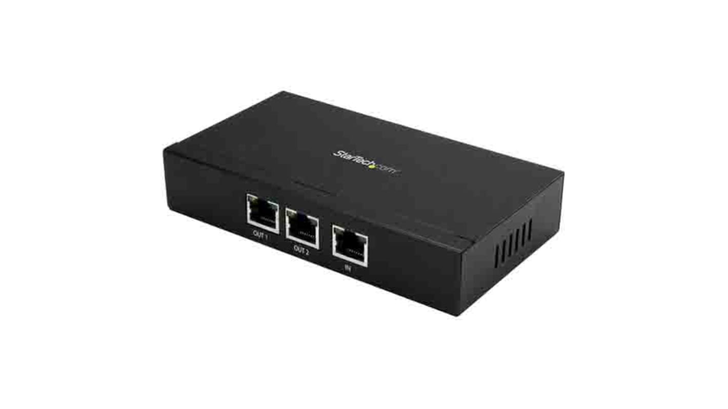 StarTech.com Ethernet POEEXT2GAT Ethernet mediekonverter