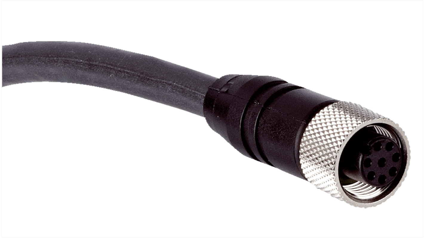 Sick 8 way M12 to Unterminated Sensor Actuator Cable, 10m