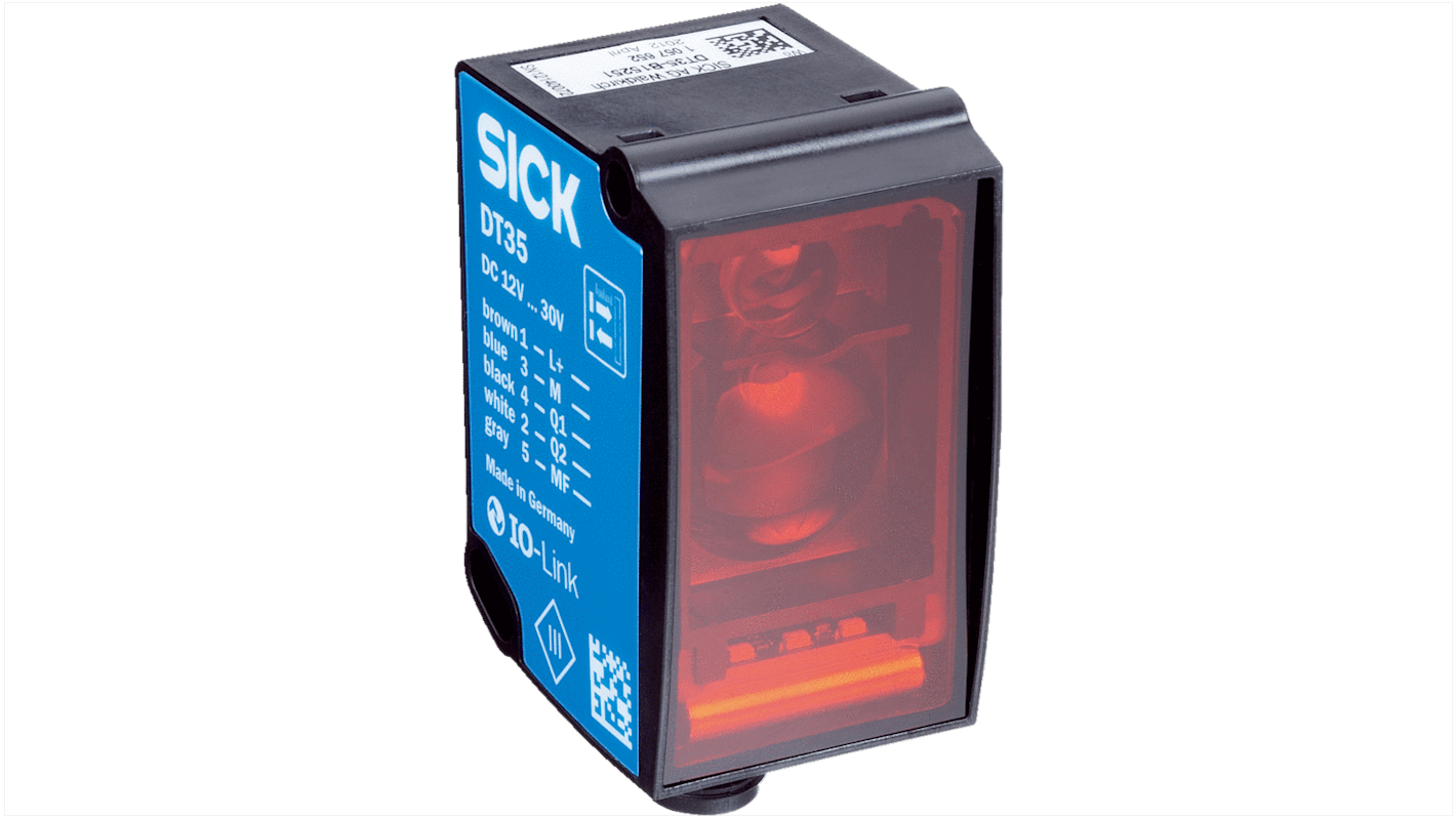 Capteur de distance Distance Sick, Dx35, 0,05 mm → 12 m, Bloc, IP65, IP67