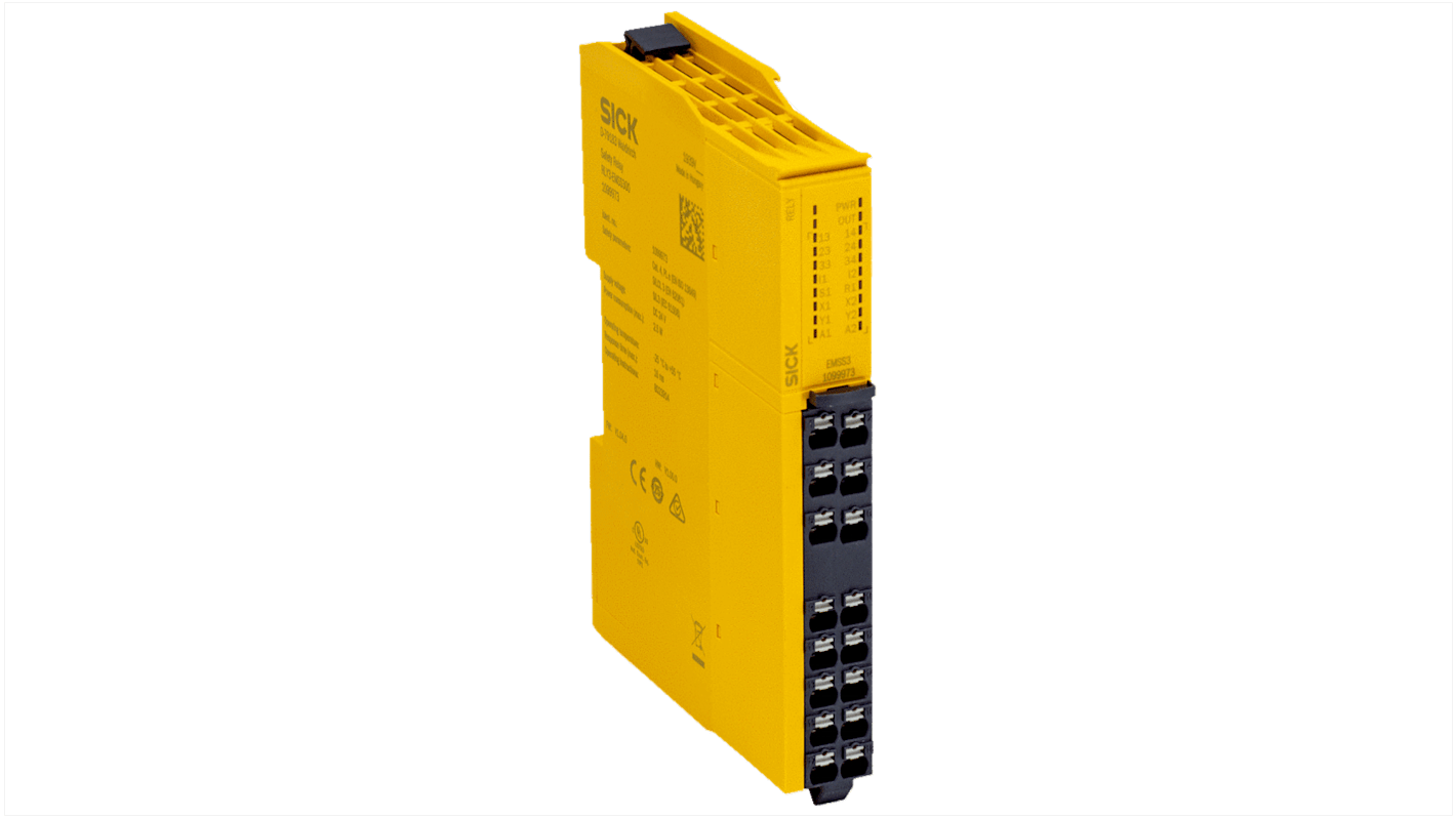 RLY3EMSS300 Sick DualChannel Safety Switch Safety Relay, 16.8 → 30V
