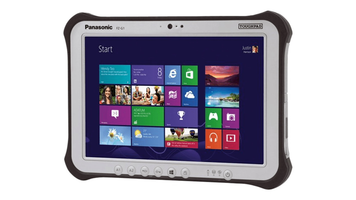 Toughpad 8GB Panasonic Windows 10 Pro, schermo 10poll Y