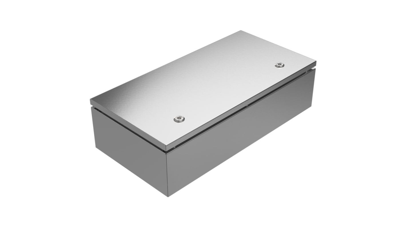 RS PRO 304 Stainless Steel Wall Box, IP66, IP69, 600 mm x 300 mm