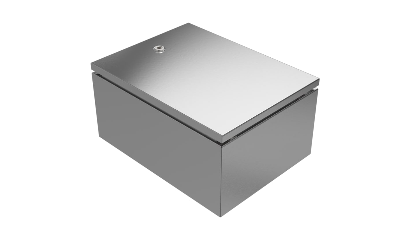 RS PRO 304 Stainless Steel Wall Box, IP66, IP69, 300 mm x 400 mm