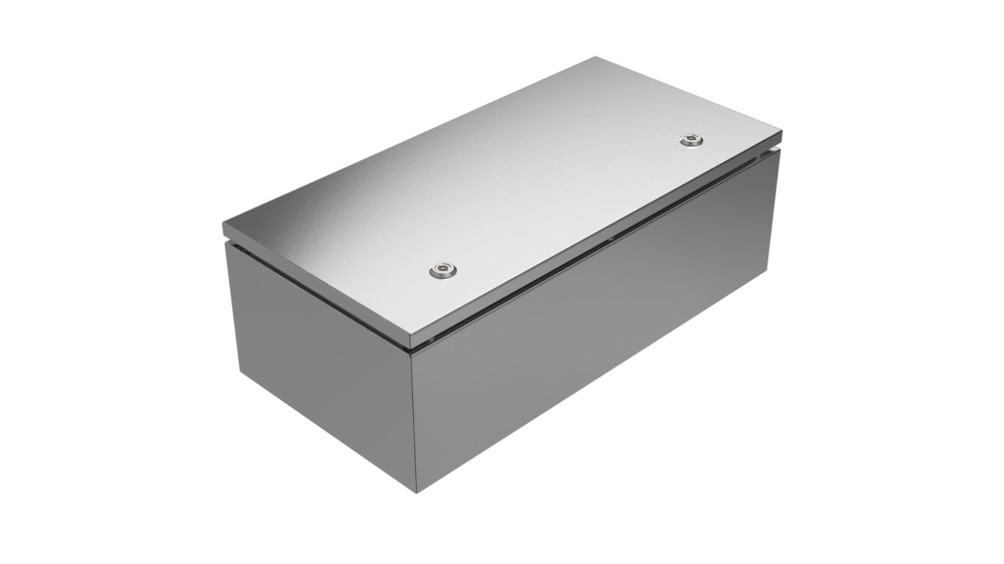 RS PRO 304 Stainless Steel Wall Box, IP66, IP69, 600 mm x 300 mm