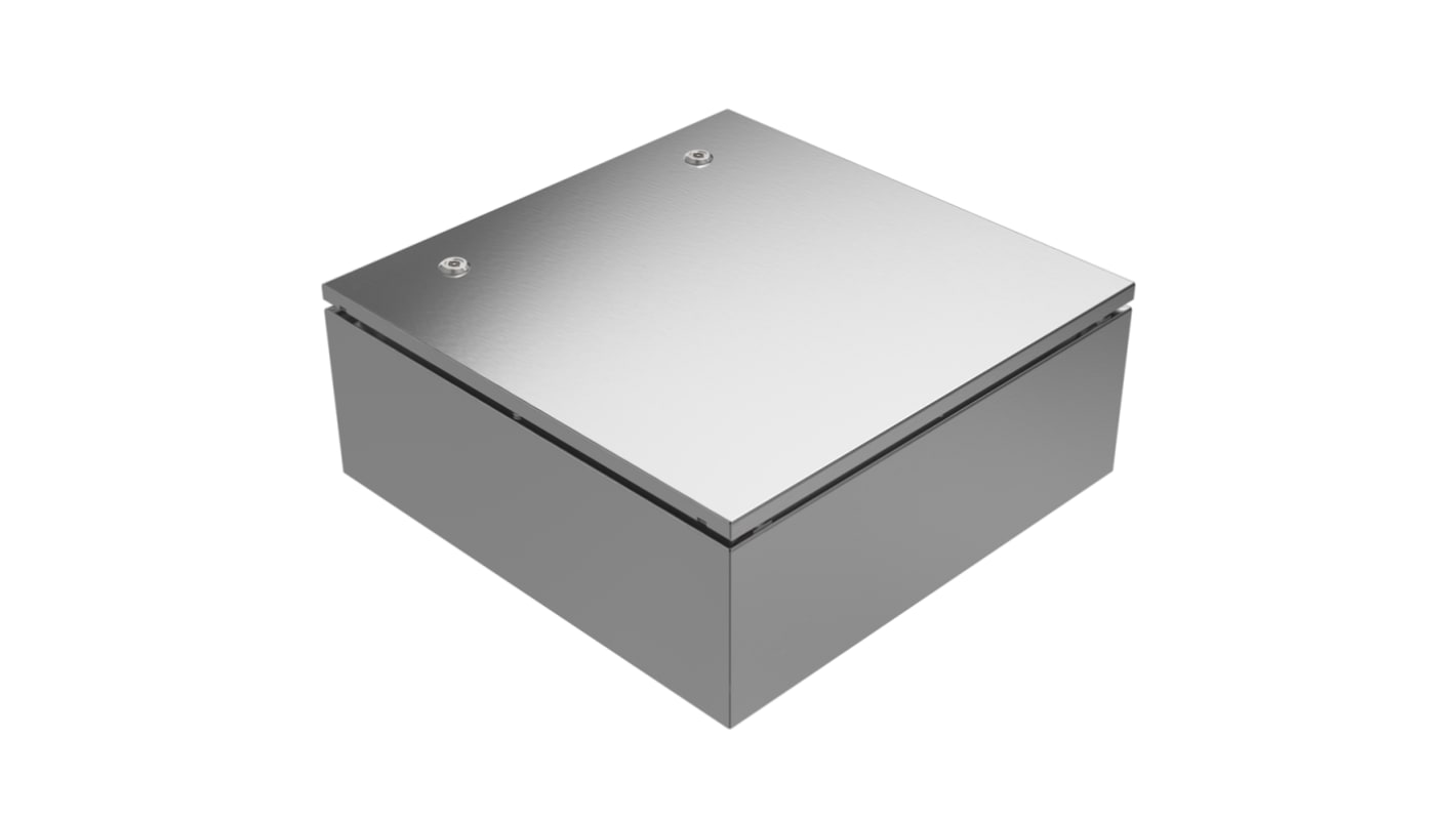 RS PRO 304 Stainless Steel Wall Box, IP66, IP69, 500 mm x 500 mm